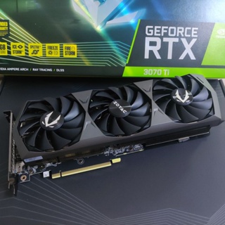 การ์ดจอ RTX3070TI/8GB ZOTAC TRINITY OC ประกันไทย 04/25