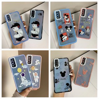 เคสโทรศัพท์มือถือแบบนิ่ม ใส ลายนักบินอวกาศ สําหรับ Samsung A53 5G M52 M33 M53 A21S A73 5G TM056Y