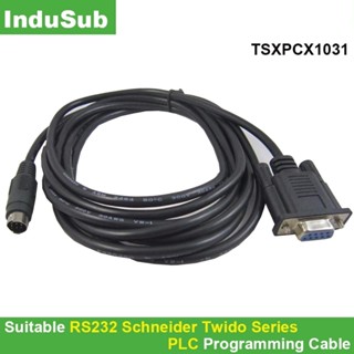 Tsxpcx1031 อะแดปเตอร์สายเคเบิลโปรแกรม RS485 สําหรับ Schneider TWIDO TSX PLC TSXPCX-1031 Download Line RS232 Port