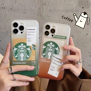 เคสโทรศัพท์มือถือนิ่ม ลาย starbucks สําหรับ iPhone 11 11pro 11promax 14 14plus 14pro 14promax 13 13pro 13promax 12 12pro 12promax