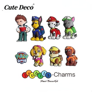 CROCS 【Cute Deco】กระดุมเรซิ่น รูปการ์ตูน Wangwang Team (5 แบบ) สําหรับรองเท้า