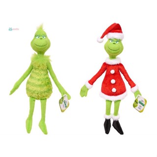 Aoda ตุ๊กตา Grinch ของเล่นตุ๊กตาสำหรับเด็ก The Grinch เดอะ กริ๊นช์ เจ้าตัวเขียว ของเล่นคริสต์มาส