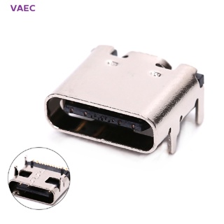 Vaec ใหม่ ซ็อกเก็ตเชื่อมต่อ Micro 3.1 USB 16pin USB-C USB 3.1 type C SMT