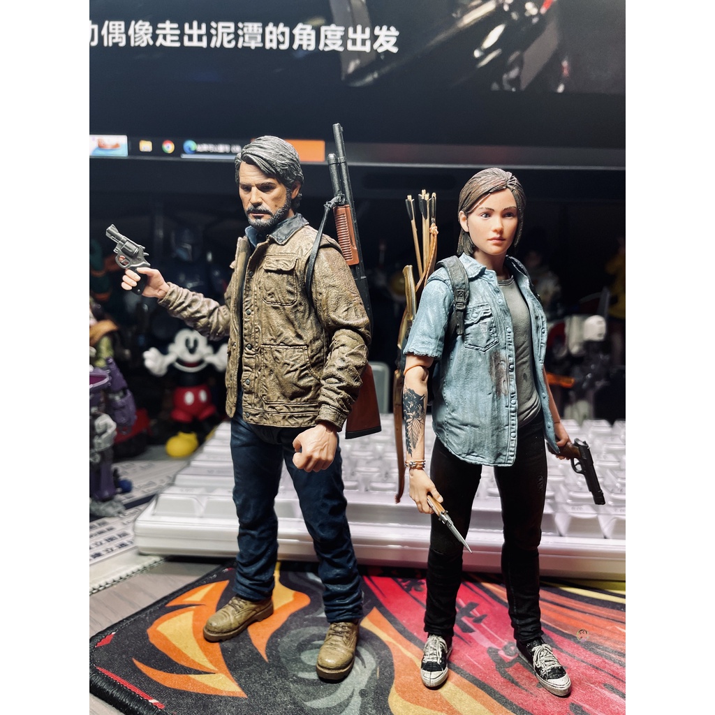 NECA 1/12 The Last of Us JOEL & ELLIE Action Figure