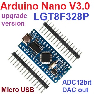 Nano V3.1 upgrade version compatible with arduino Nano V3.0 LGT8F328P improved board development board