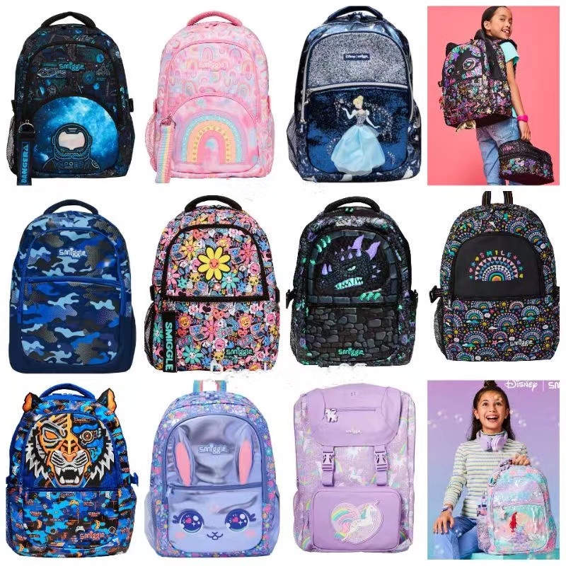 กระเป๋าเป้สะพายหลัง Smiggle สําหรับเด็กประถม