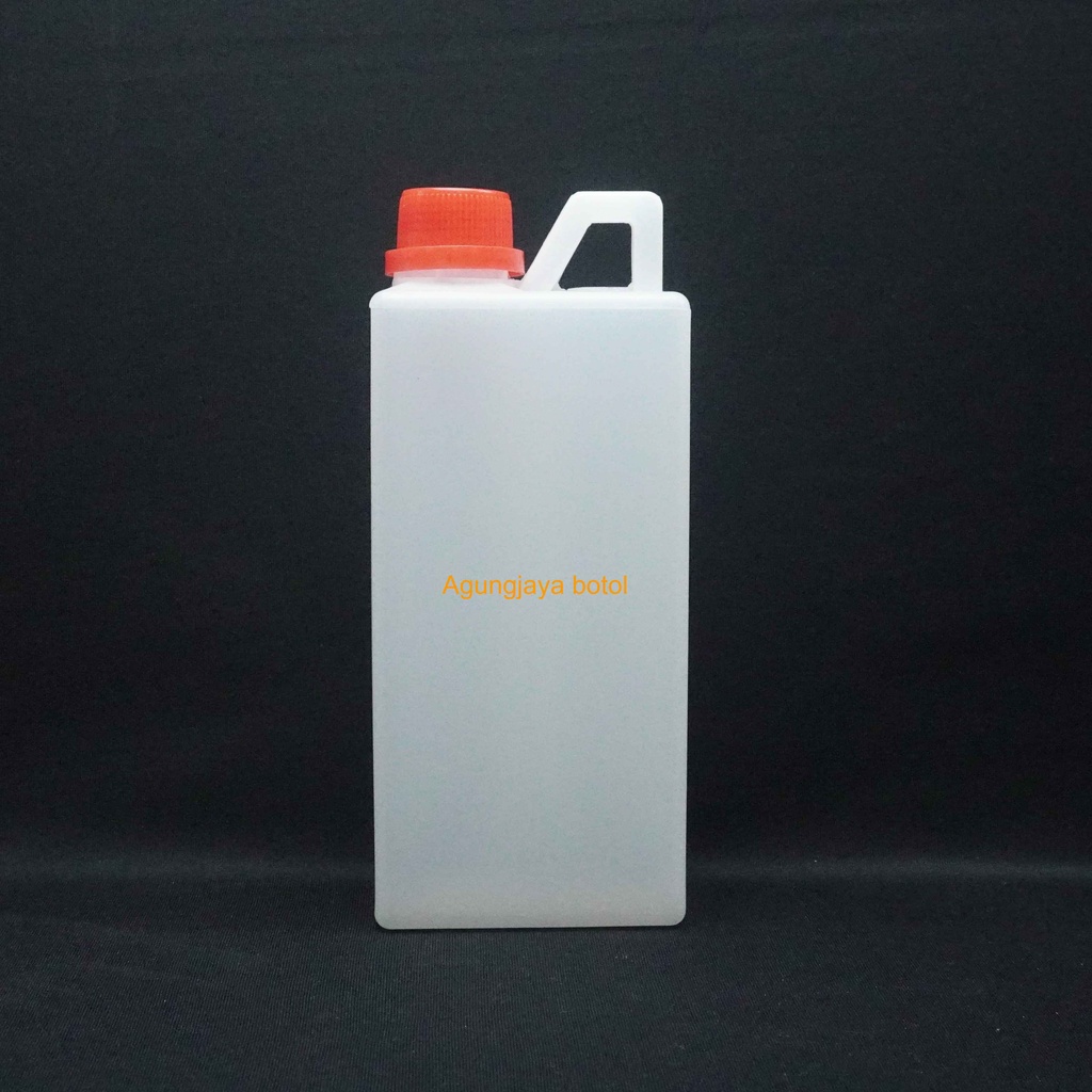 1 L Jerry Can Bottle คอ HDPE ธรรมชาติ 30 ชุด Mi/Jerigen Color Cap