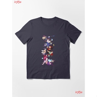 2022 Trigger Girls Essential T-Shirt เสื้อยืดพิมพ์ลายการ์ตูนมังงะ ดผ้าเด้ง คอกลม cotton ความนิยม sale Unisex