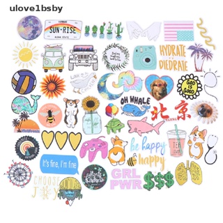 Ulove1bsby สติกเกอร์ ลายการ์ตูนเด็กผู้หญิงน่ารัก สําหรับตกแต่งกระเป๋าเดินทาง แล็ปท็อป กีตาร์ รถยนต์ DIY 50 ชิ้น