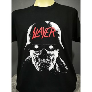 เสื้อวงนำเข้า Slayer Thrash Nu Metal Hardcore Anthrax Testament Pantera Suicidal Tendencies Style Vintage T-Shirt