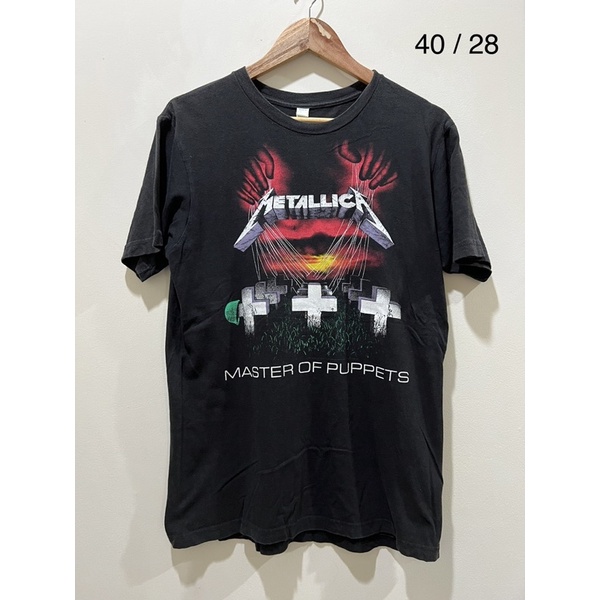 เสื้อ Metallica ลายสุสาน ไซส์ M มือสองของแท้