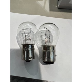 *ขั้นต่ำ2หลอด* หลอดไฟ หลอกไฟรถ บรรทุก ขั้วเขี้ยว 2 ไส้ 24v p21/5w หรือ 1 ไส้ 24V P21w ยี่ห้อ formula