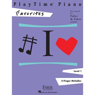 PLAYTIME PIANO FAVORITES Level 1 Faber Piano Adventures (HL00420122)