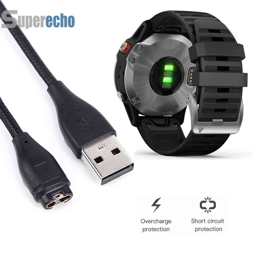 พร้อมส่งสายชาร์จ USB สําหรับสมาร์ทวอทช์ Garmin Fenix 7 7S 7X 6 5 5X Venu 2 Instinct [superecho.th] #2