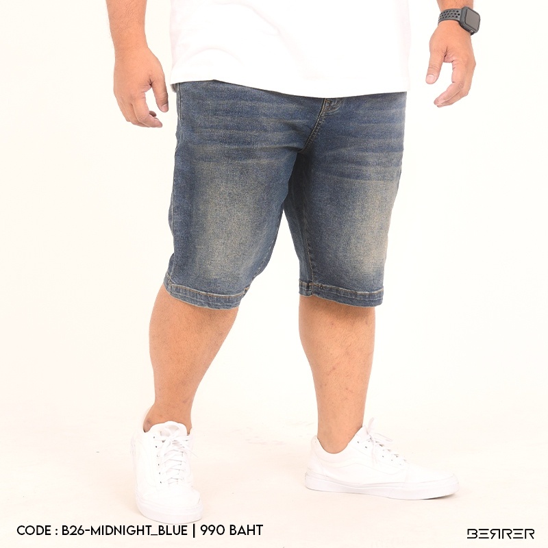 กางเกงยีนส์ยืดขาสั้น ไซซ์ใหญ่ (มี 5 แบบ) [BERRER OFFICIAL STORE]