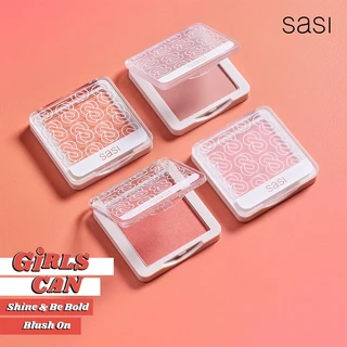 SASI Girls Can Be Bold Blush On 6g #M01 Talented Pink ศศิ บลัชออนเนื้อแมทละเอียด.