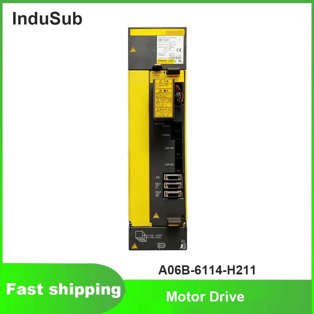 A06B-6114-H211 A06B6114H211 AC Servo Motor Amplifier Condition ใหม่