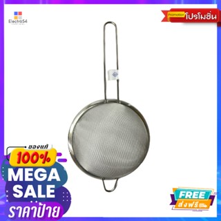 กระชอนสเตนเลสขอบแบน 14ซม 304#163-14SS STRAINER FLAT RIM 14 CM 304#163-14