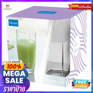 OCEAN แก้วน้ำเซนเซชั่นลองดริ้ง390มล แพ็ค4OCEAN SENSATION LONG DRINK GLASS390ML PACK 4