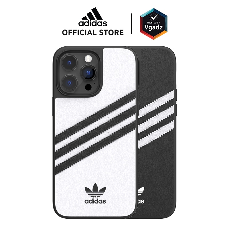 Adidas - เคสสำหรับ iPhone 14 Plus / 14 Pro / 14 Pro Max รุ่น Moulded Case PU
