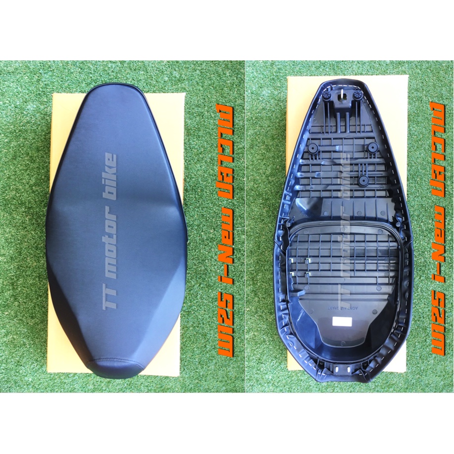 เบาะเวฟ125i   (ปลาวาฬ) เบาะเดิม wave125i new (ปี 2012-2017) ยี่ห้อ DALE สวยงาม ทนทาน  #เบาะเวฟ125i  