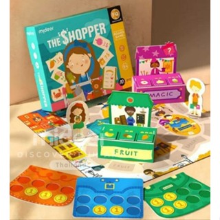 Mideer บอร์ดเกมเซ็ตจำลองการช้อปปิ้งเสมือนจริงแบบ 3 มิติ มิเดียร์ Board Game-The Shopper MD2167