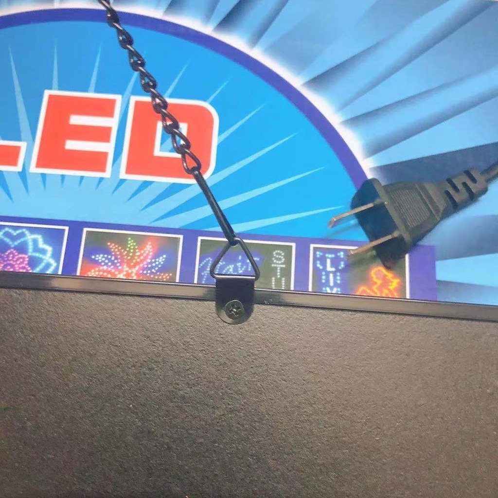 ป้ายไฟLED (OPEN) ป้ายไฟกล่อง หลอดไฟLED ประหยัดไฟ เสียบ ปลั๊กไฟ บ้าน เพิ่มเอกลักษณ์สีสัน สวยงาม ตกแต่ง สถานทีต่างๆ - รูปที่ 2