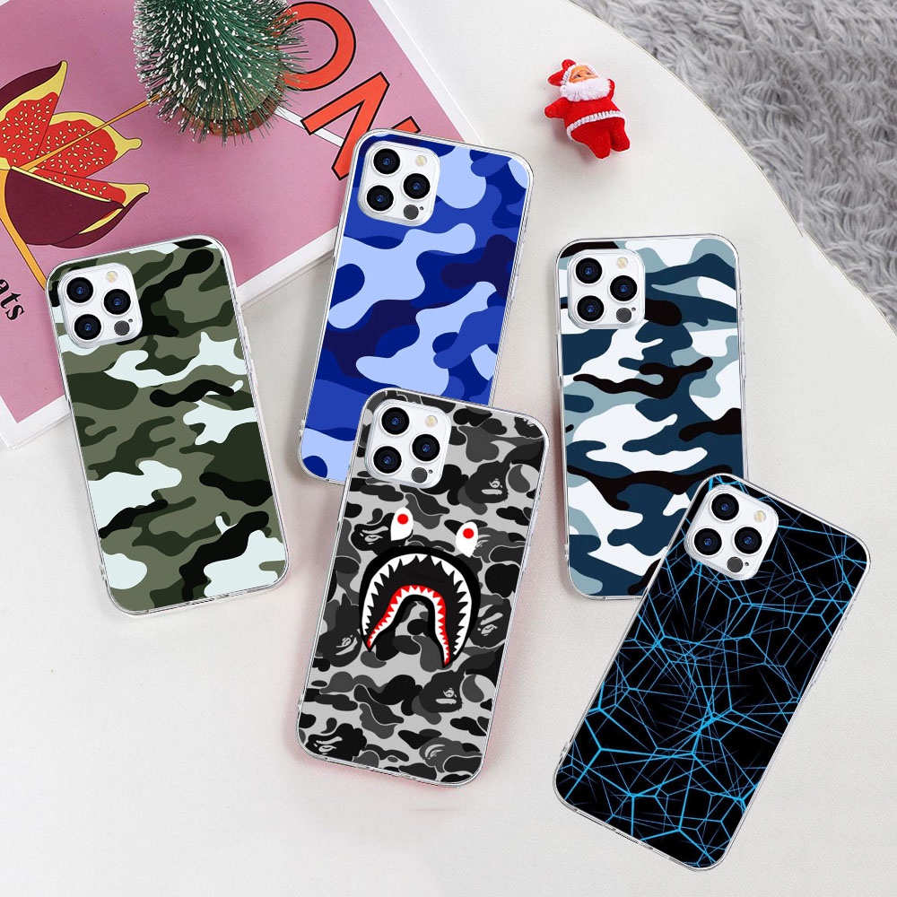 FX-17 Camo Silicon Soft Case สําหรับใช้งานร่วมกับ Infinix Zero 4C 8I 8 4 6 S5 5 Pro Lite NEO X Lite 