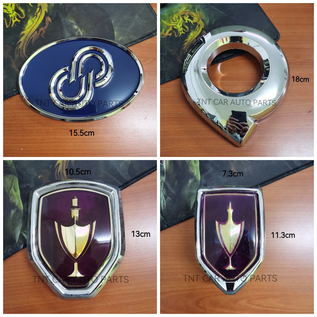 - JINBEI VAN FRONT GRILLE โลโก้ PLACER X โลโก้ H2L โลโก้ด้านหน้า GWP 4X4 โลโก้