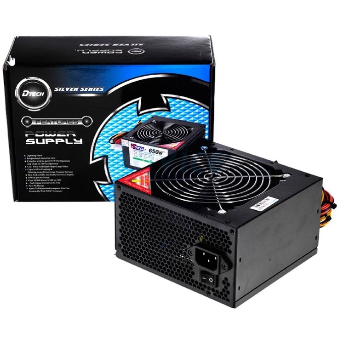 Power Supply DTECH 650 W