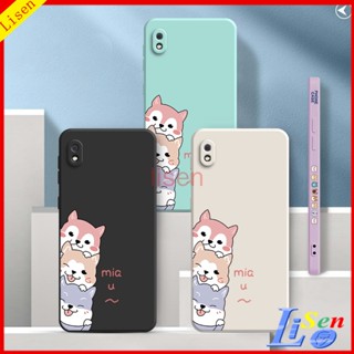 【พร้อมสายคล้อง】เคส Samsung A10 A10S A20 A30 A12 M12 A11 M11 J2 Prime J7 Prime เคสโทรศัพท์มือถือ ลายสุนัขน่ารัก สําหรับ GG