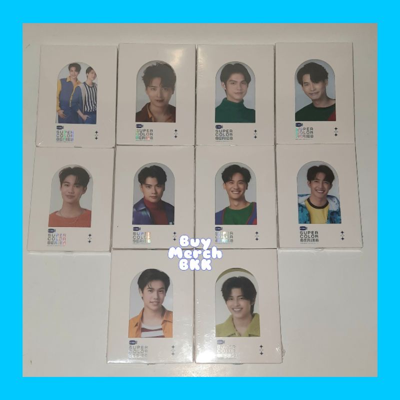 - BRIGHT/WIN/WAT/KRIST/POND/PHUWIN/JOONGDUNK/DEW/FIRSTHANA SUPER COLOR PHOTOCARD SET