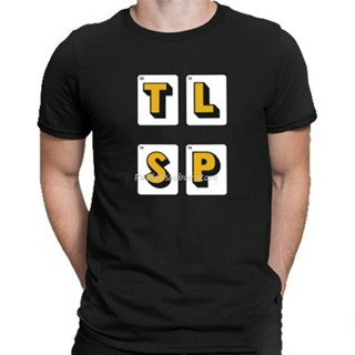 เสื้อยืดคอกลม ผ้าฝ้าย พิมพ์ลายโลโก้ The Last Shadow Puppets สีดํา ขนาดใหญ่ เหมาะกับใส่กลางแจ้ง แฟชั่นสําหรับผู้ชายS-5XL