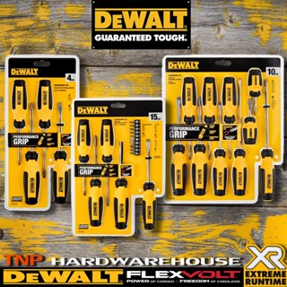 DeWALT ชุดไขควง DWHT65200 (4ชิ้น) | DWHT65201(10ชิ้น) | DWHT65202(15ชิ้น)