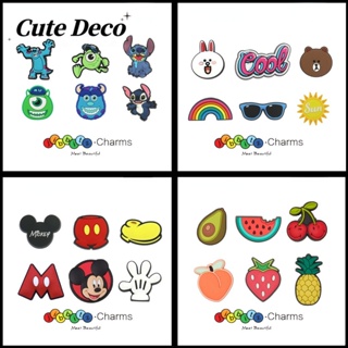 【Cute Deco】เมาส์ รูปแมวน่ารัก ขนาดเล็ก 10 แบบ สําหรับเดินทาง Mitch /Charm กระดุม Crocs / Jibbitz Croc รองเท้าน่ารัก / วัสดุเรซิ่น Charm สําหรับอุปกรณ์เสริมรองเท้า