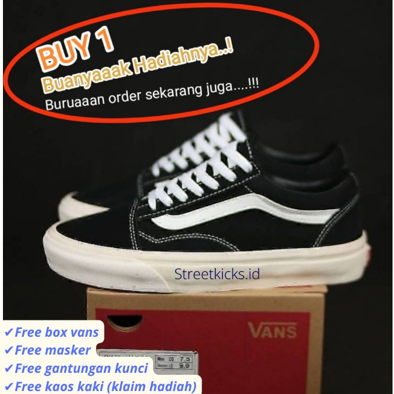Vans Oldskool OG Black Inside/Vans Oldskool Vault OG Premium Sepatu