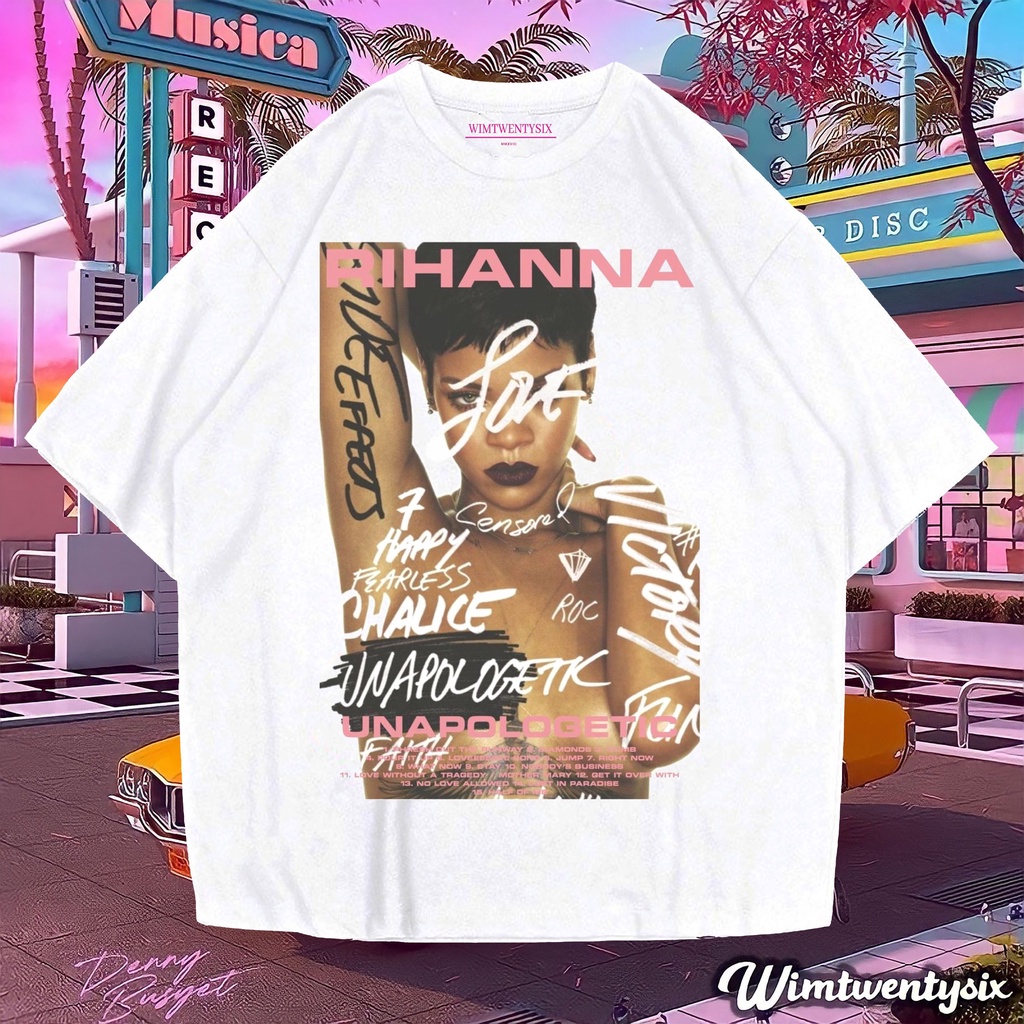 เสื้อยืด oversize | เสื้อยืดโอเวอร์ไซส์ | เสื้อยืด Rihanna