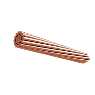 สายทองแดงเปลือยเบอร์  50 sqmm , Bare copper,อุปกรณ์ระบบสายดิน ม้วนละ40 เมตร