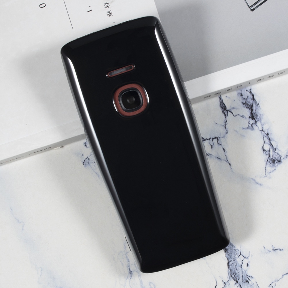 เคส Nokia 8210 4G สีดําซิลิโคน TPU นุ่มใสกันกระแทกฝาหลัง