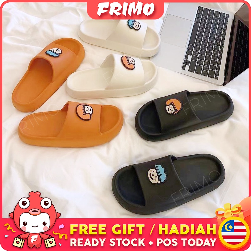 FRIMO น่ารัก Girlboy รองเท้าแตะผู้หญิง Kasut รองเท้ารองเท้าแตะ Lady Wanita สาวน่ารัก Lava Casual ks1