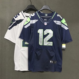 เสื้อกีฬารักบี้ แขนสั้น ปักลาย Nfl American Football Jersey สไตล์ยุโรป และอเมริกา แนวสตรีท สําหรับผู้ชาย และผู้หญิง