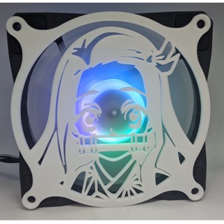 ครอบพัดลม คอมพิวเตอร์ 120 มม. ลายตัวละครจาก Demon Slayer [Kimetsu no Yaiba] Demon Slayer Characters Computer Fan Shroud