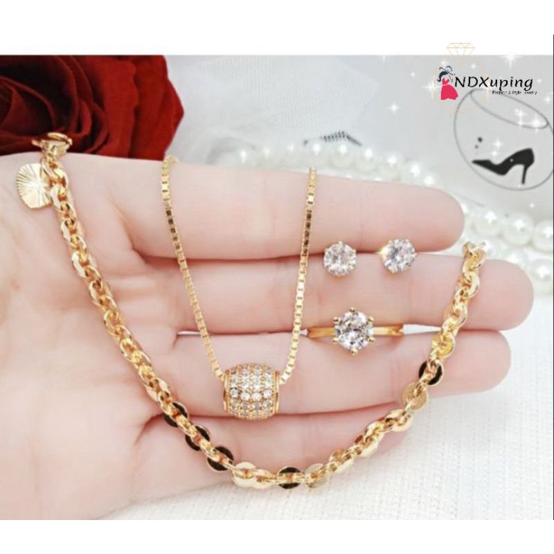 Xuping Fashion Womens Jewelry Set N08102204