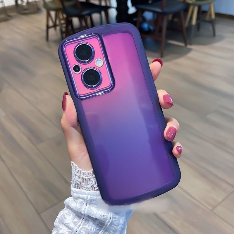 เคส OPPO Reno 7Z 8Z 8T 5G เคสOPPO Reno 8T 5G เคส OPPO Reno 6Z Reno8 Reno7 Pro A78 5G กรณีหนา Air Cushion Anti-Fall โทรศัพท์กรณี