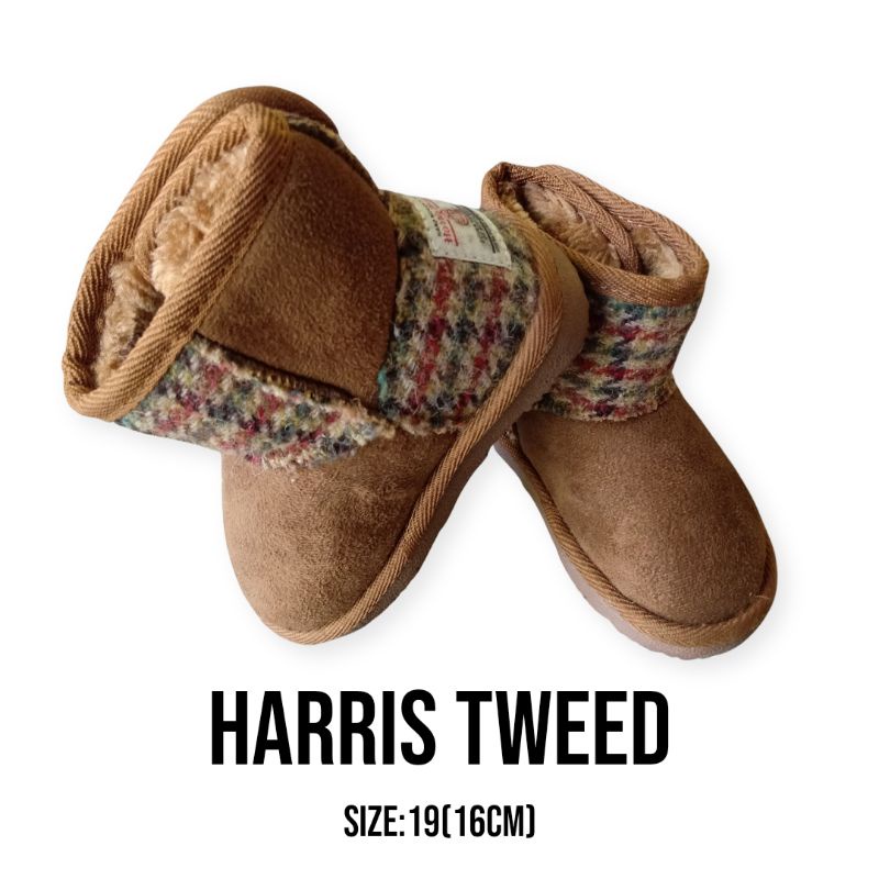 รองเท้าบูทเด็ก harris tweed