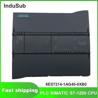 ตัวควบคุมลอจิก S7-1200 plc Original 6ES7214-1AG40-0XB0 SIMATIC CPU 1214C plc