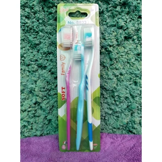 Lilly - ลิลลี่ แปรงสีฟัน แพ็ค 3 และ 5 ด้าม หลายรุ่น