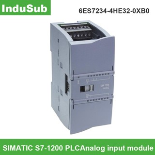 ใหม่ แท้ โมดูลควบคุมอินพุตอะนาล็อก ตั้งโปรแกรมได้ 6ES7234-4HE32-0XB0 SIMATIC S7-1200 PLC 6ES72344HE320XB0