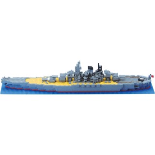 Direct from Japan Kawada Nanoblock Japanese Navy Battleship Yamato NB-004