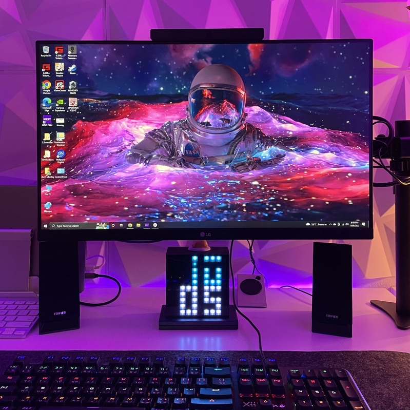 LG MONITORS  24MK600M-B 24" FHD IPS 75hz มือสอง